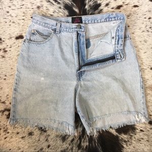 Vintage Sasson Ultra High Rise Jean Short vtg